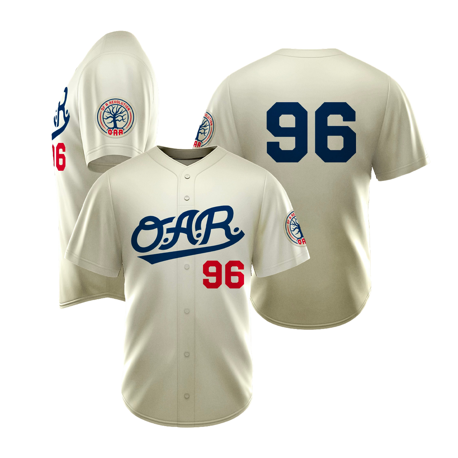 O.A.R. Official Game-Ready Baseball Jersey