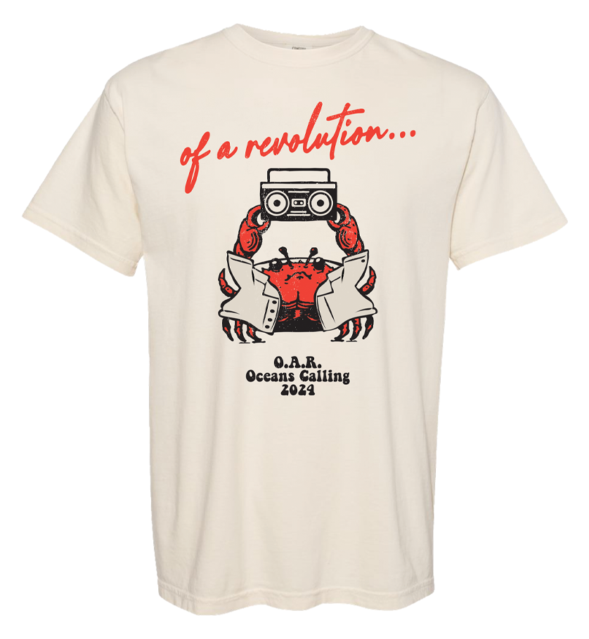 Crab Boombox Tee
