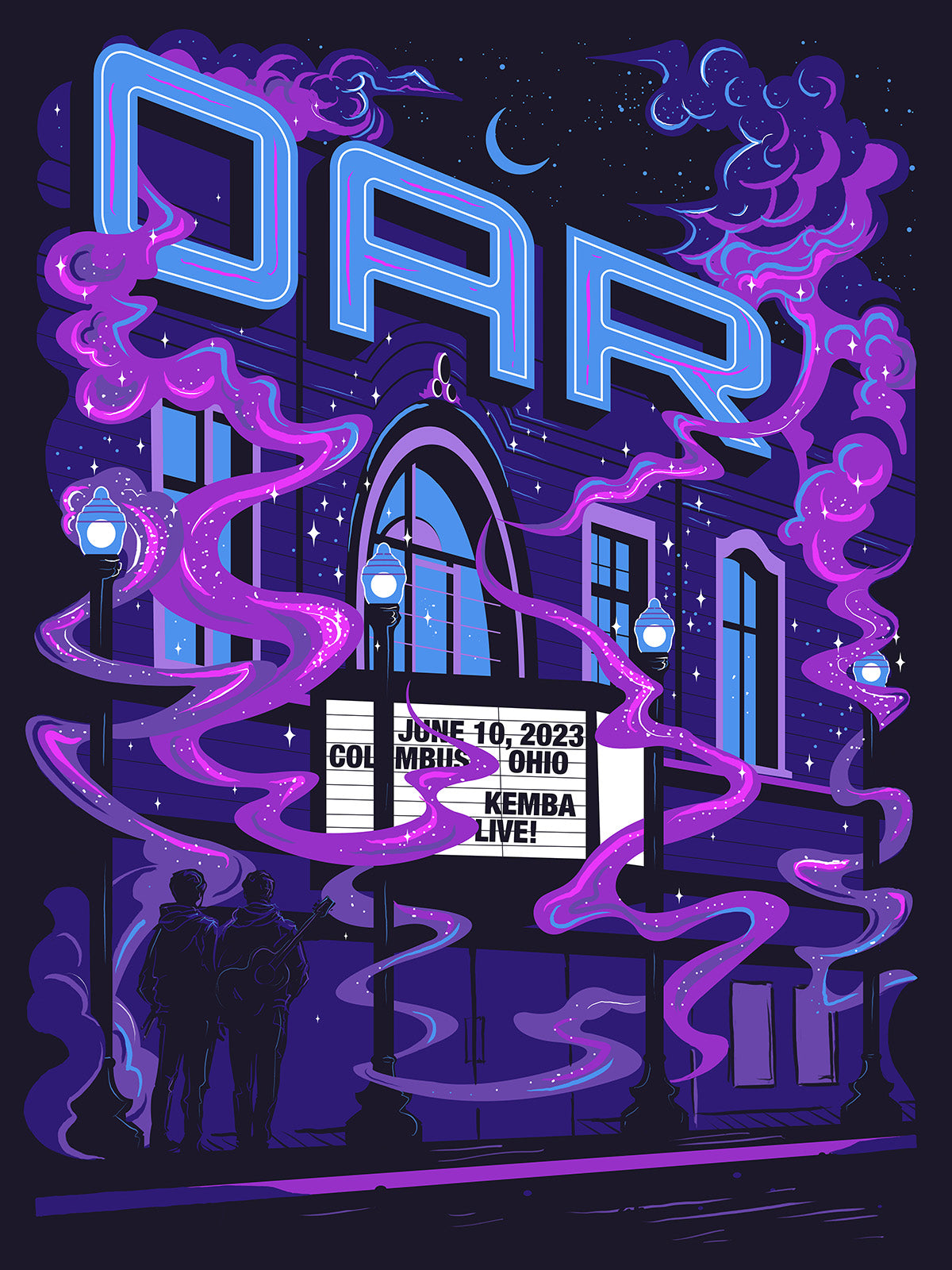 06/10/23 Kemba Live! - Columbus, OH - Tour Poster – O.A.R.