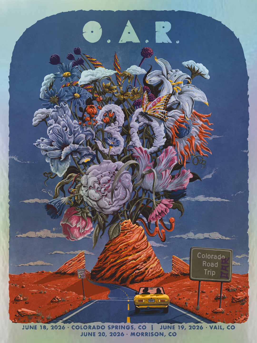 2026 Colorado Road Trip 18" x 24" Poster (Autographed) [GET NOTIFIED]