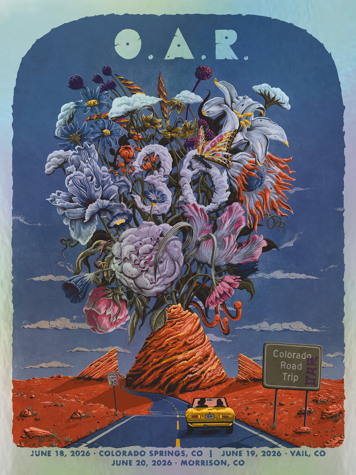 2026 Colorado Road Trip 18" x 24" Poster (Autographed) [GET NOTIFIED]