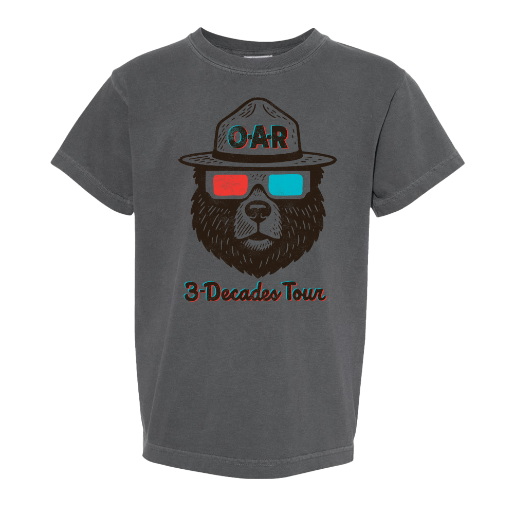 3D Bear Kids Tee
