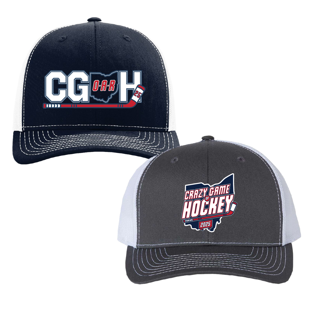 Crazy Game of Hockey Trucker Hat – - Main Image