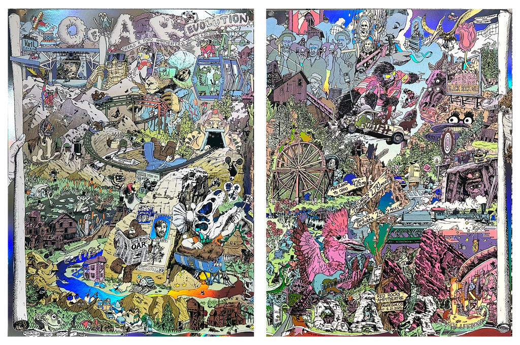 O.A.R. 6/20-21/25 Colorado Road Trip Poster