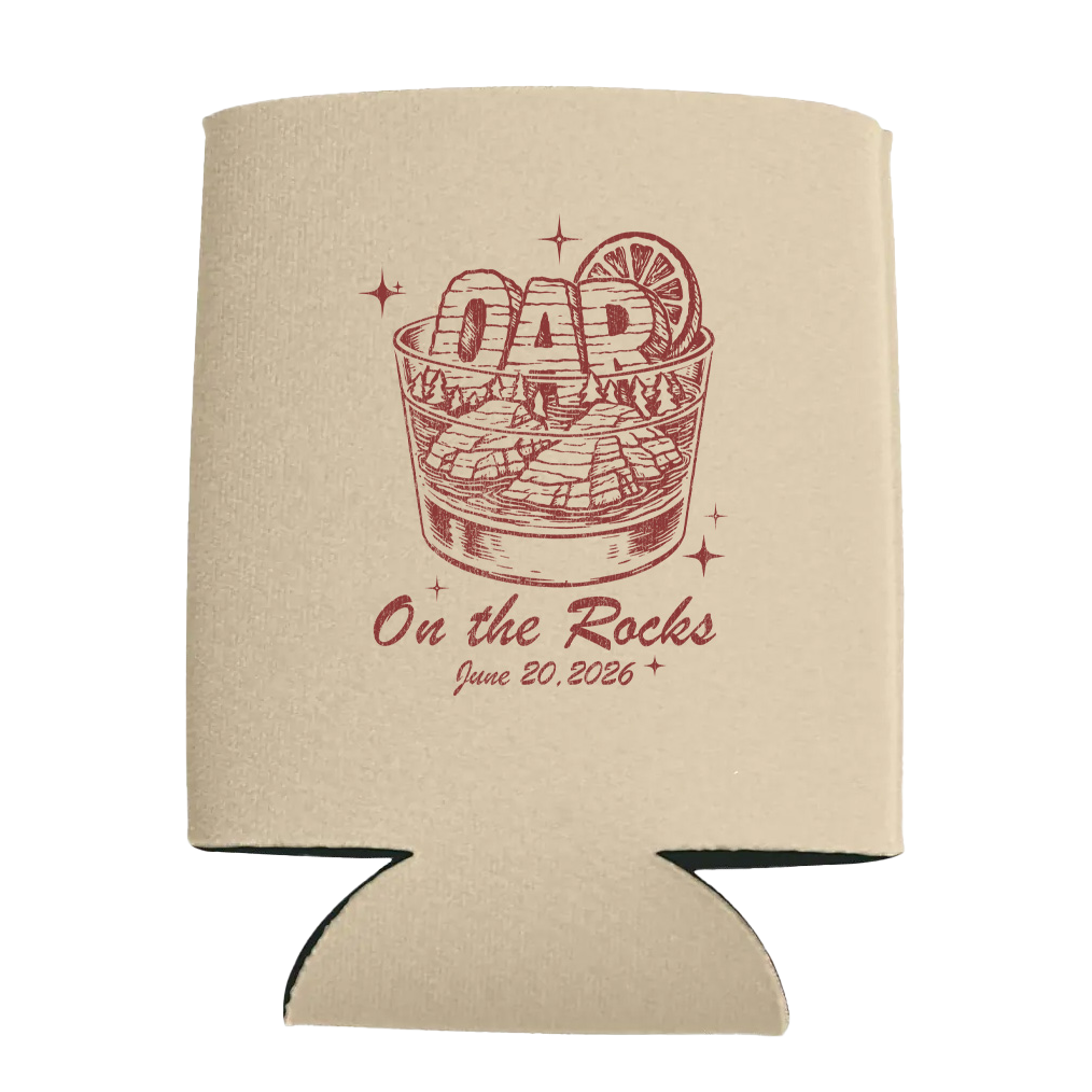 On The Rocks Can Cooler