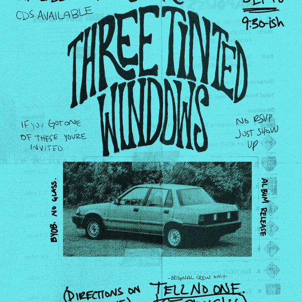 Three Tinted Windows Album Poster [PRE-ORDER]