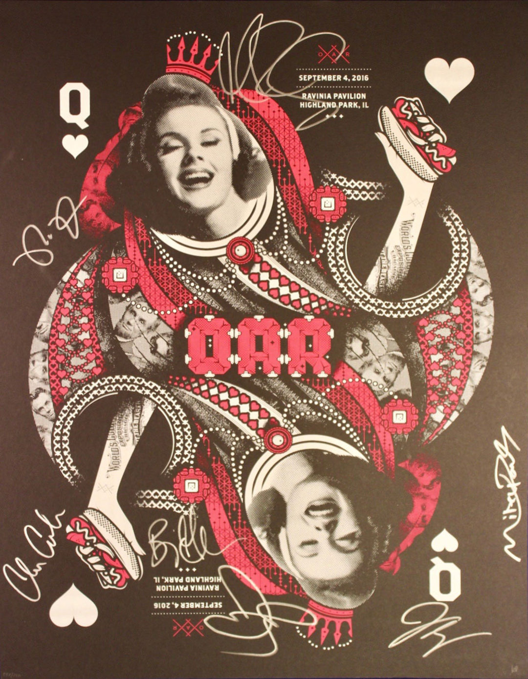 9/4/16 Ravinia Festival Event Poster (Autographed)