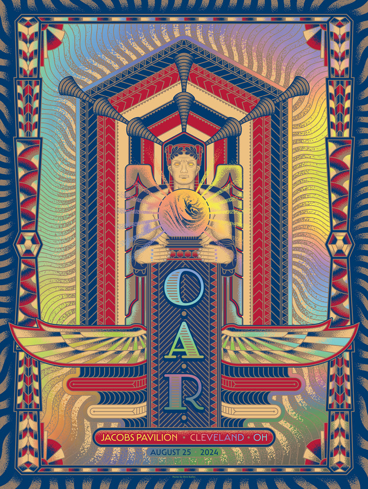 O.A.R. 2024 Cleveland, OH Poster