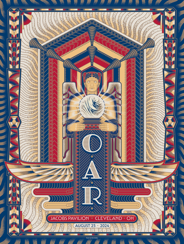 O.A.R. 2024 Cleveland, OH Poster