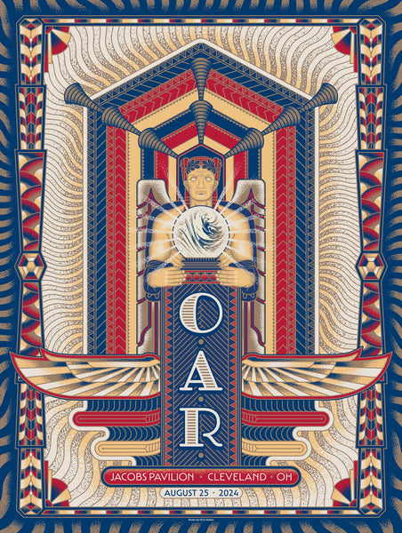 O.A.R. 2024 Cleveland, OH Poster