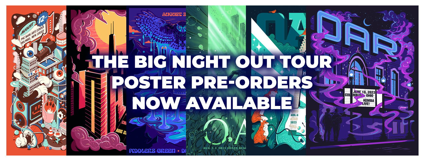 The Big Night Out Tour Poster Pre-Orders Now Available!