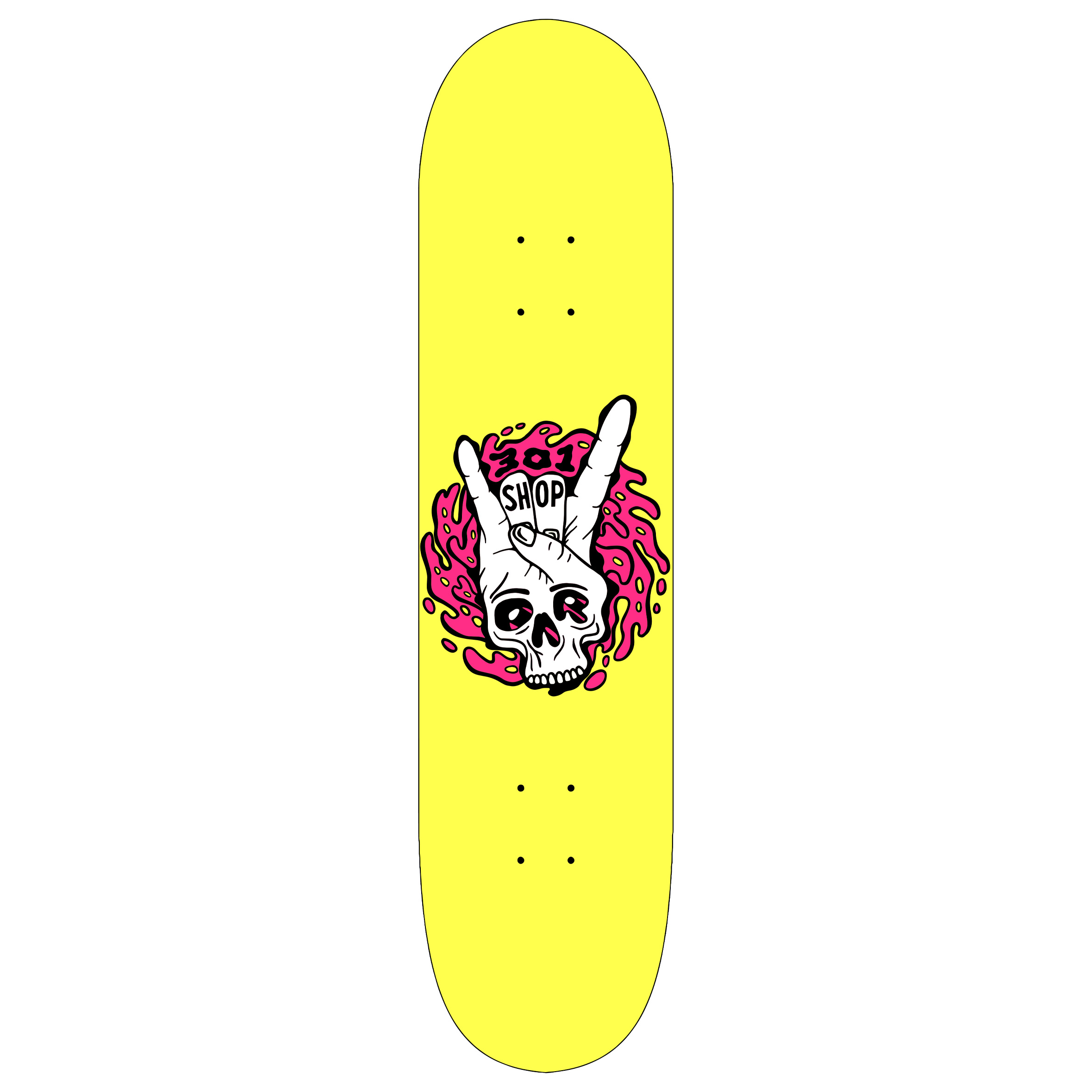 Skully Skate Deck [Pre-Order]