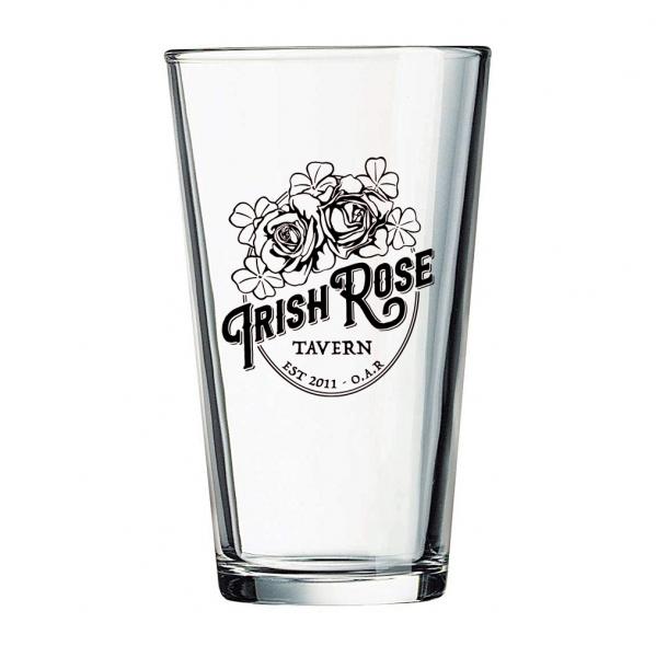 Irish Rose Tavern Pint Glass