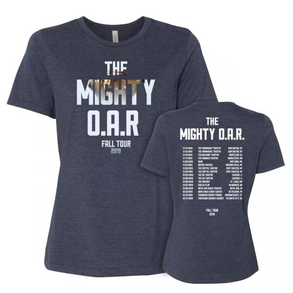 Ladies The Mighty O.A.R. Fall Tour Tee