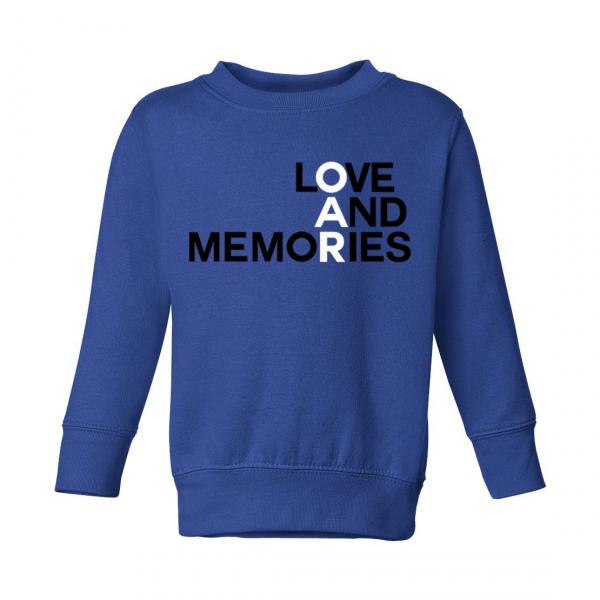 Love And Memories Toddler Sweatshirt