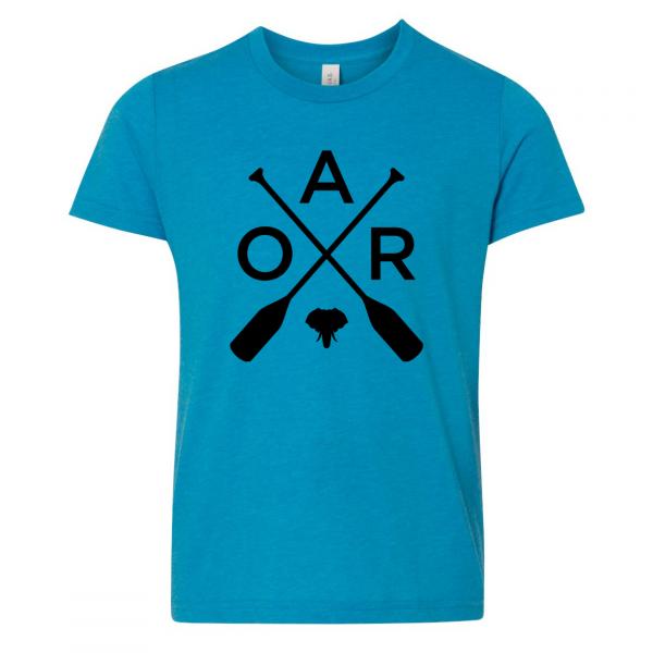 Youth Paddle Tee Blue