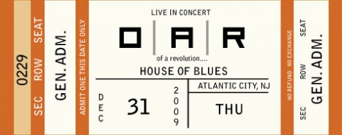 12/31/09 House of Blues Atlantic City