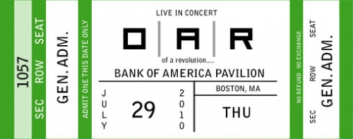 07/29/10 Bank of America Pavilion