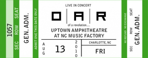 08/13/10 Uptown Amphitheatre at NC Music Factory
