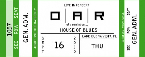 09/16/10 House of Blues Orlando