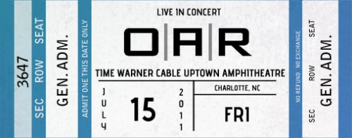 07/15/11 Uptown Amphitheatre at NC Music Factory