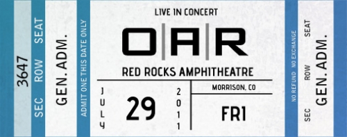 07/29/11 Red Rocks Amphitheatre