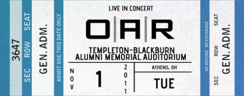 11/01/11 Templeton-Blackburn Alumni Memorial Auditorium