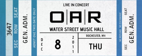 12/08/11 Water Street Music Hall