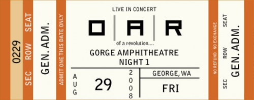 08/29/08 Gorge Amphitheatre Night 1