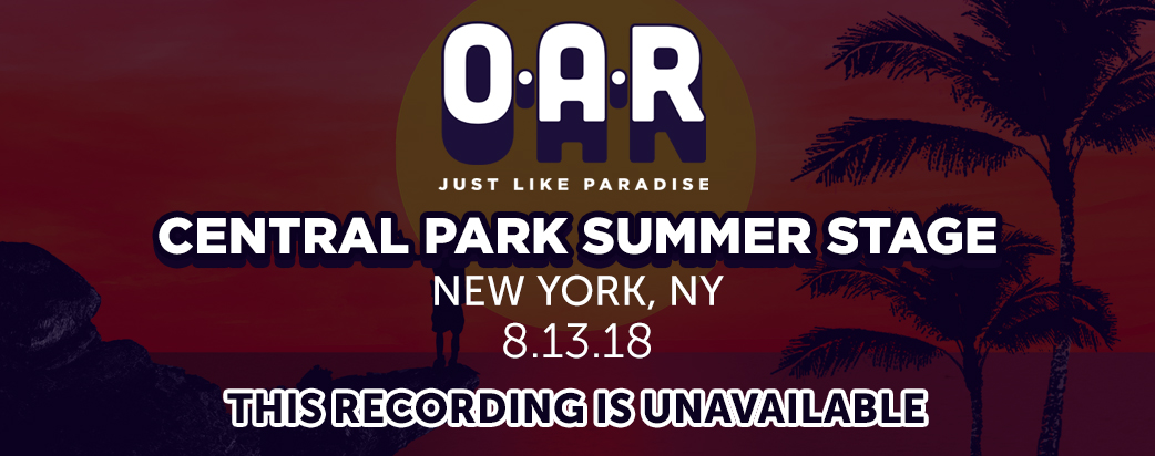 08/13/18 Central Park Summer Stage